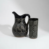 Pitcher with Cups Mestizo by La Mexicana – Handcrafted Elegance from Mexico