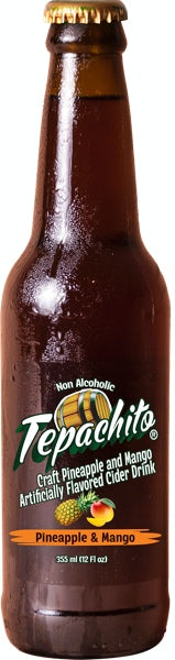 Tepachito Pineapple & Mango Craft Cider 100%  Natural - 12 fl oz