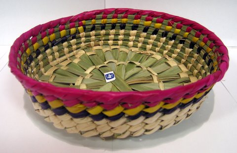 Tortillero de Palma chico / Small PalmTortilla Warmer Basket - 1 unit