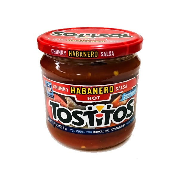 Tostitos Chunky Habanero Salsa Hot - 15.5 oz