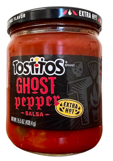 Tostitos Ghost Pepper Salsa Extra Hot - 15.5 oz
