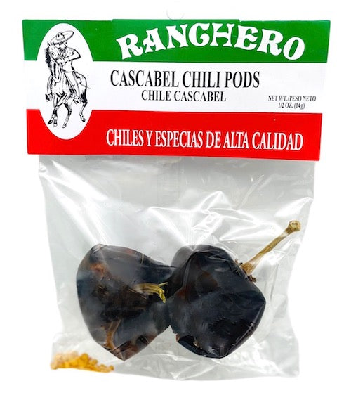 Whole Chile Cascabel Chili Pods - 1/2 oz