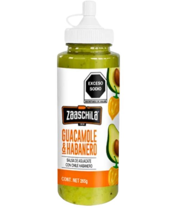 Zaaschila Guacamole with Chile Habanero Salsa Picante - 9.35 oz