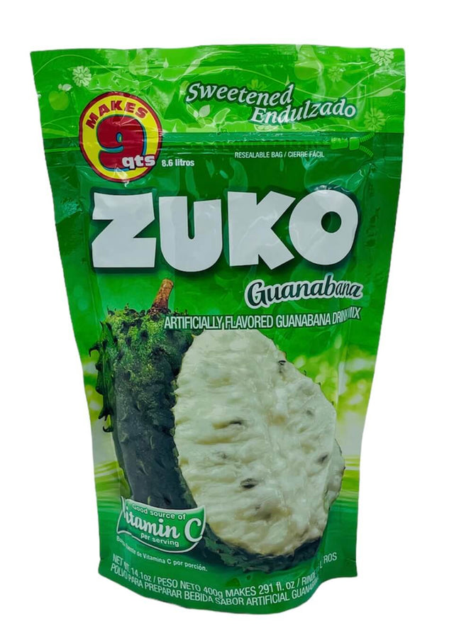 Zuko GUANABANA Drink Mix (Makes 9 qt - 8.6 Liters)