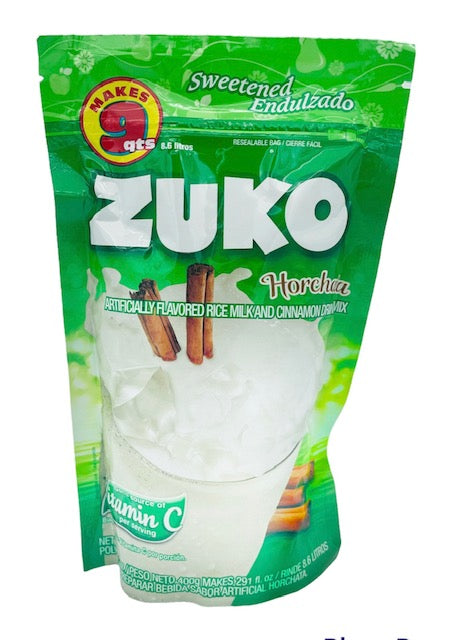 Zuko Horchata Flavor Drink Mix (Makes 9 qt - 8.6 Liters) 14.1 oz