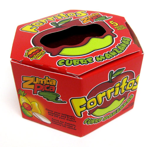 Zumba Pica Forritos Tamarind Paste Candy – 5 ct (12.9 oz) for